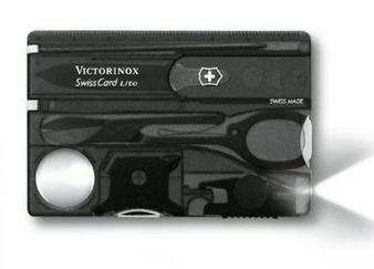 Victorinox SwissCard Lite Onyx taschenmesser transparent schwarz 13 funktionen