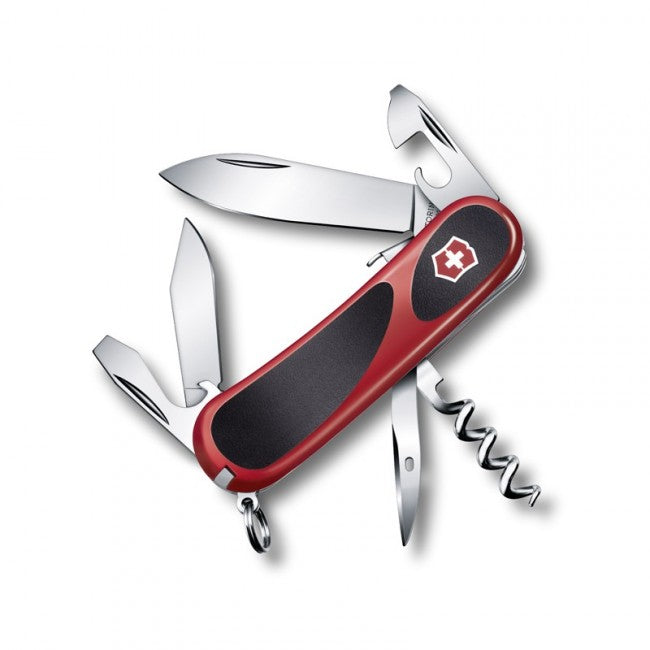 Victorinox vreckový nôž červeno-čierny 85mm EvoGrip S101