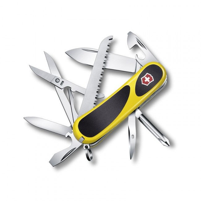 Victorinox vreckový nôž žlto-čierny 85mm EvoGrip 18