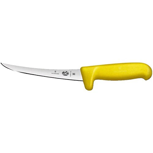 Victorinox Vykosťovací nôž Fibrox safety grip , žltá