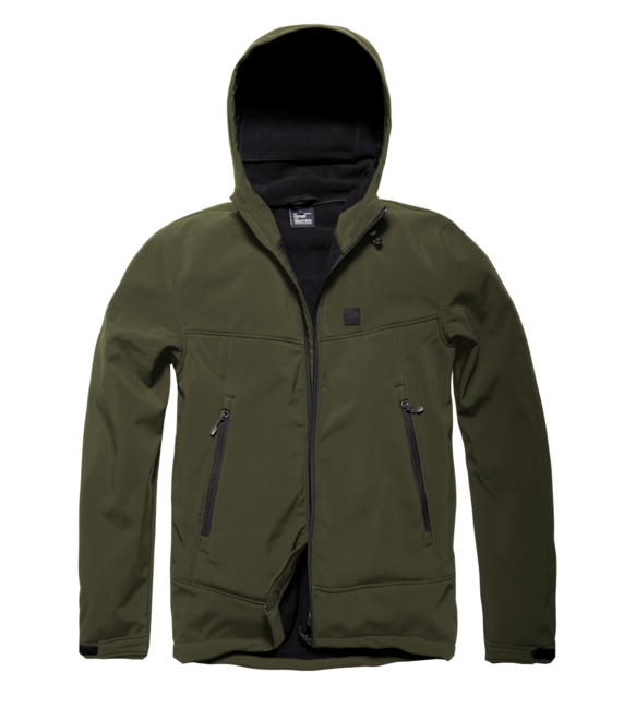 Vintage Industries Alford Softshelljacke, dark olive