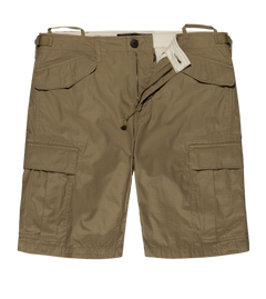 Vintage Industries Anderson kurze Hose, Dark khaki