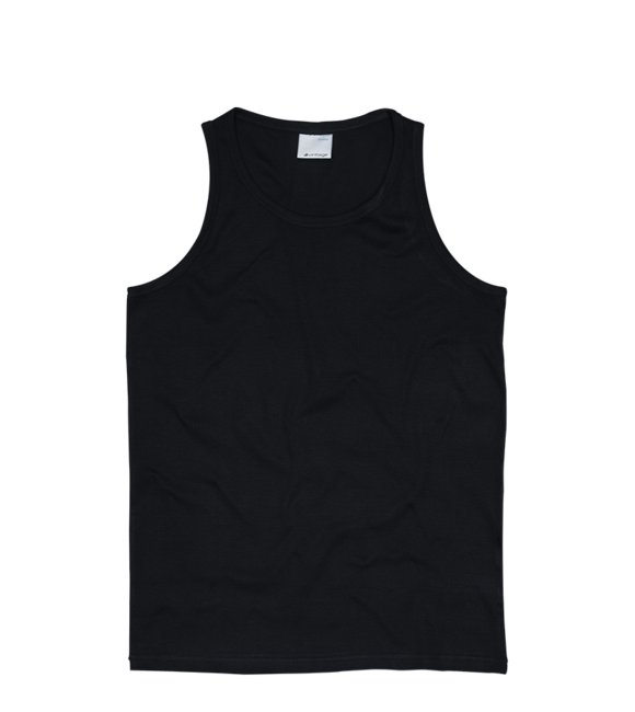 Vintage Industries Bryden Singlet-Tanktop, schwarz