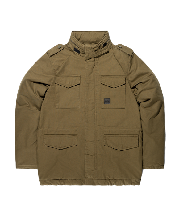 Vintage Industries Orton M65 Jacke, olive drab