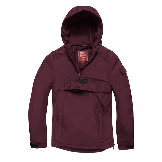Vintage Industries Wallace jacke, burgundy