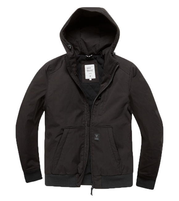 Vintage Industries Wayne jacke, schwarz