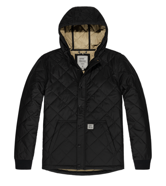 Vintage Industries Byron Jacke, schwarz