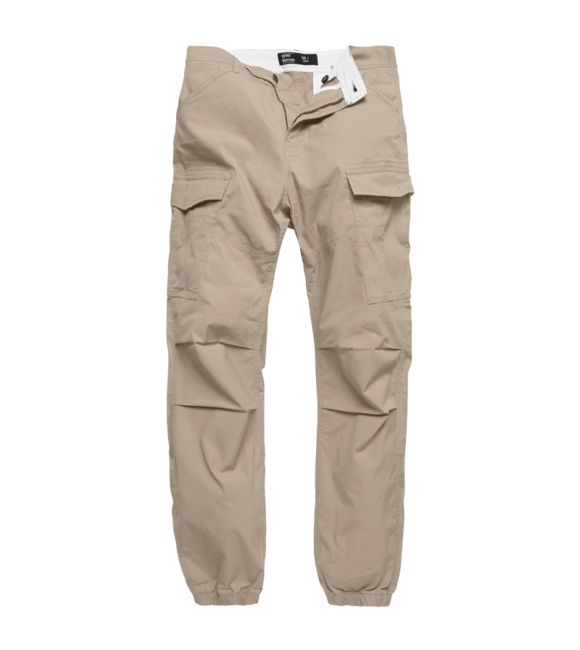Vintage Industries Conner Cargo-Jogger-Hose, beige