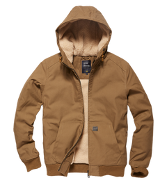 Vintage Industries Datton Winterjacke, Dark Tan