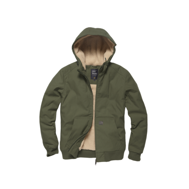 Vintage Industries Datton-Winterjacke, olive drab