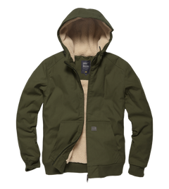 Vintage Industries Datton Winterjacke, dunkeloliv