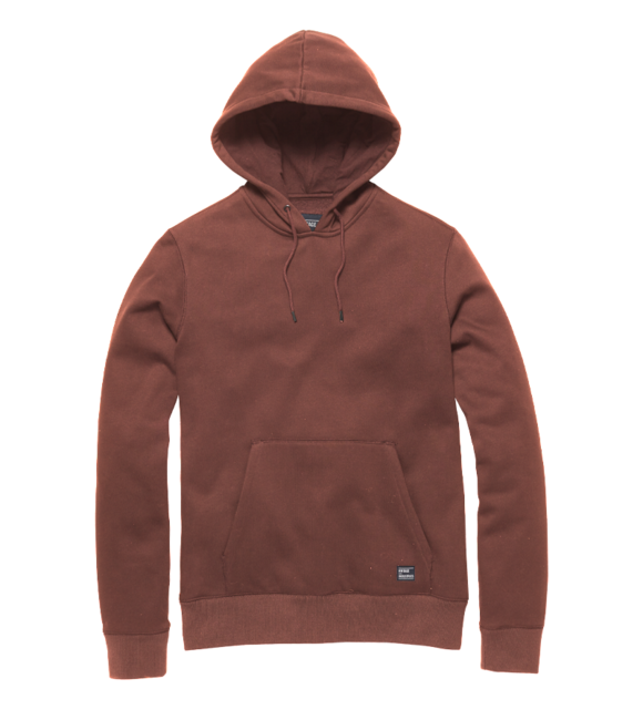 Vintage Industries Derby-Kapuzenpullover, rot