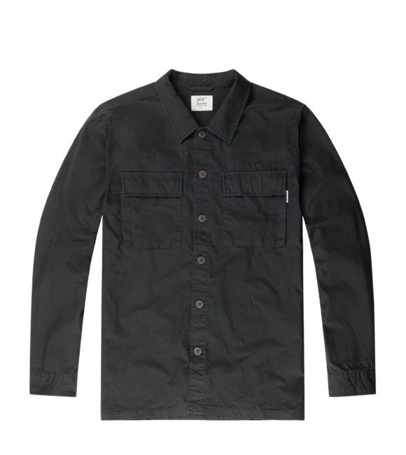 Vintage Industries Emerald Hemd, schwarz