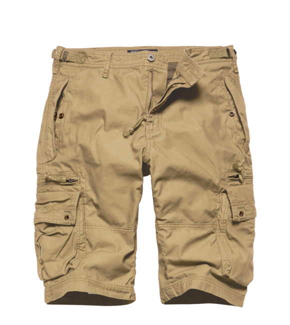Vintage Industries Gandor kurze Hose, dunkel khaki