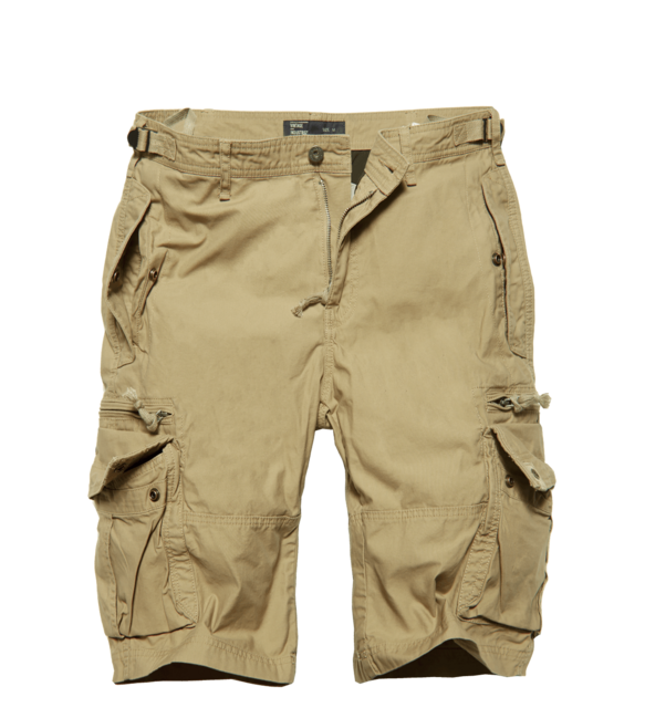 Vintage Industries Gandor kurze Hose, Sand