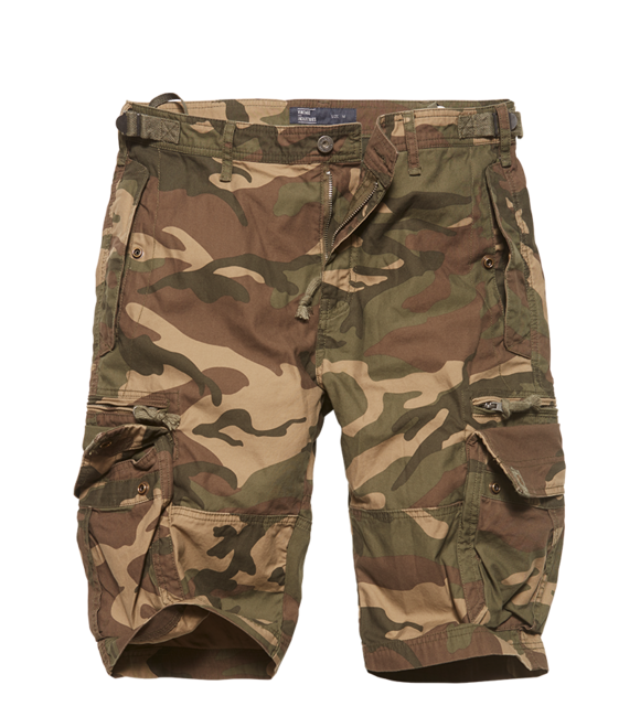 Vintage Industries Gandor Kurze Hose, woodland