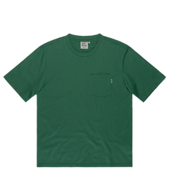Vintage Industries Gray μπλουζάκι pocket, έντονο πράσινο