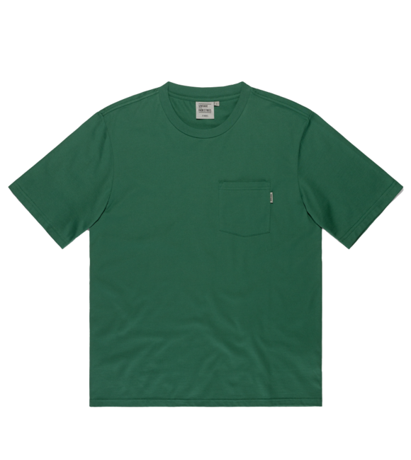 Vintage Industries Gray Pocket-T-shirt, hellgrün