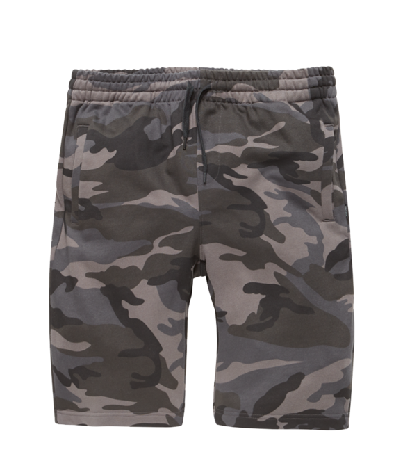Vintage Industries Greytown Sweat Shorts, dark camo