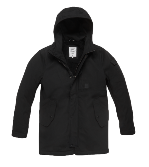 Vintage Industries Gus Parka, schwarz