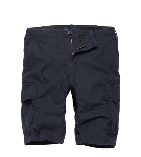 Vintage Industries Kirby Shorts, marineblau