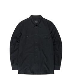 Vintage Industries Hemd, schwarz