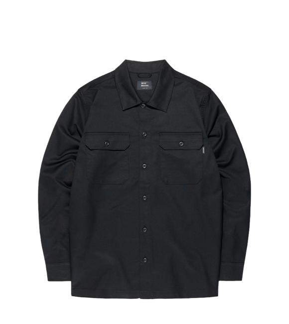 Vintage Industries Harris Hemd schwarz