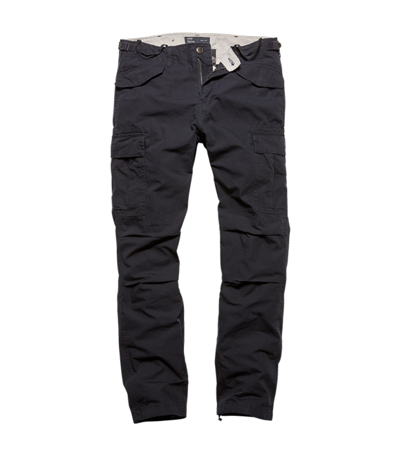 Vintage Industries Miller M65 trousers, Dark navy