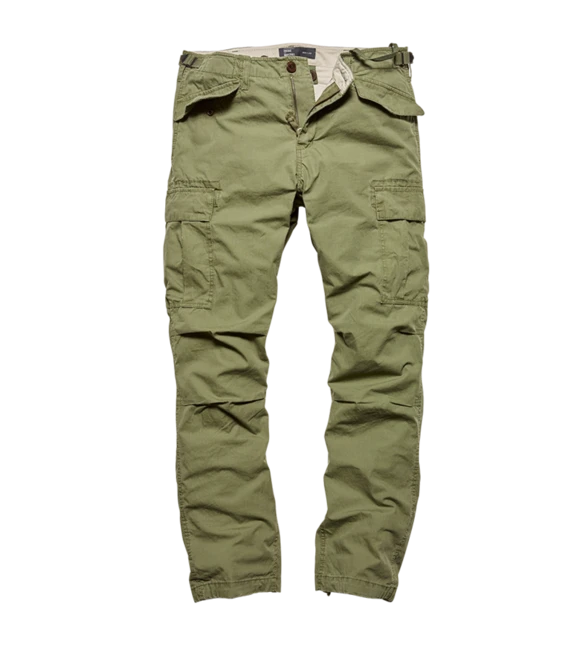 Vintage Industries Miller M65 Hose, olivgrün