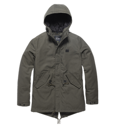Vintage Industries Wallbrook jakna, temno olivno zelena