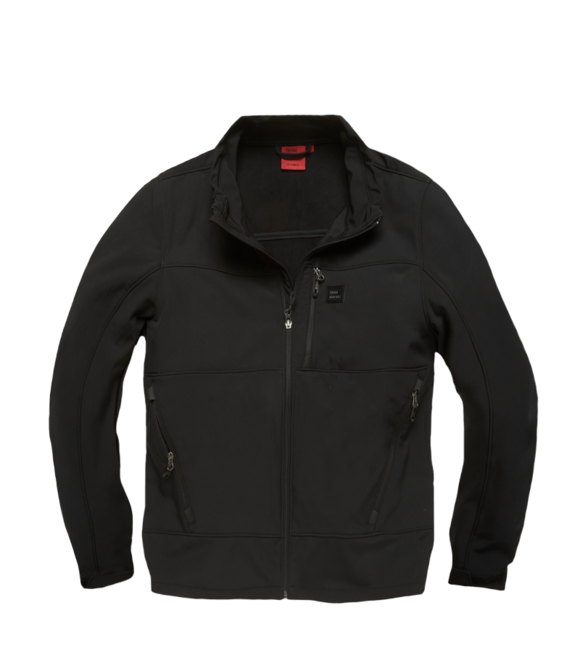 Vintage Industries Renzo Softshell-Jacke, schwarz