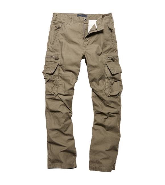 Vintage Industries Rico Hose, oliv