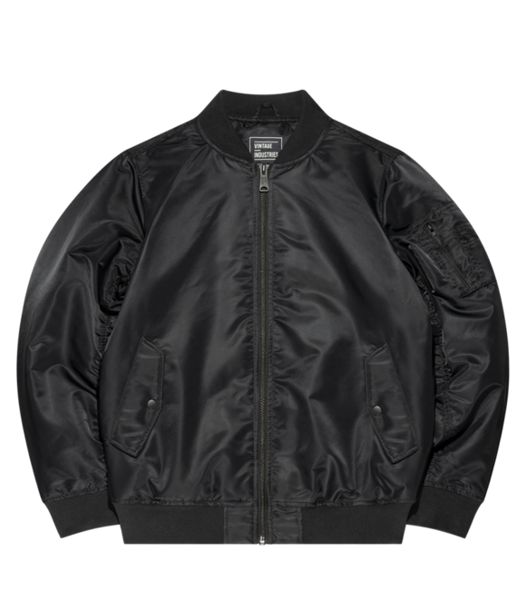 Vintage Industries Row Jacke, schwarz