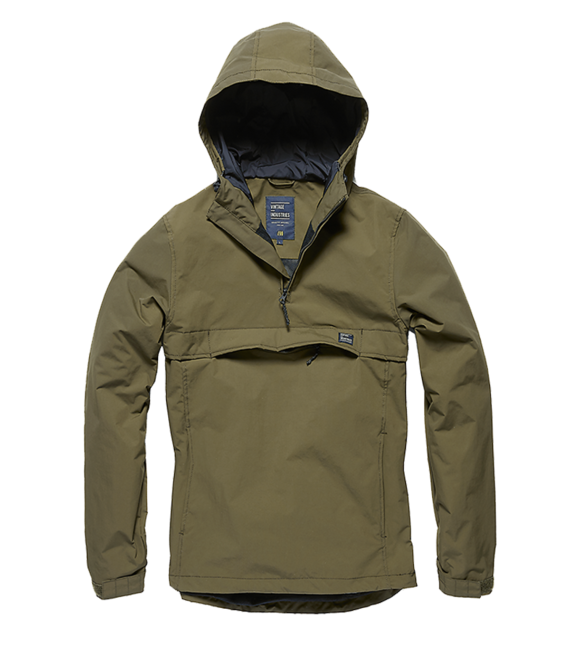 Vintage Industries Shooter Anorak Übergangsjacke, olivgrun