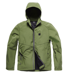 Vintage Industries Ather Softshell Jacket, Olive