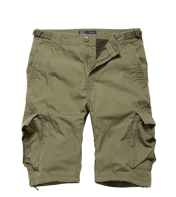 Vintage Industries Terrance kurze Hose, olivgrau