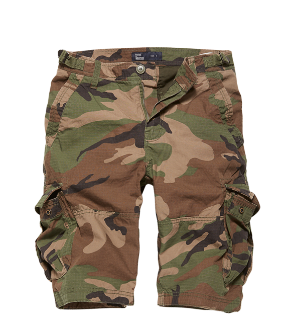 Vintage Industries Terrance kurze hose, woodland