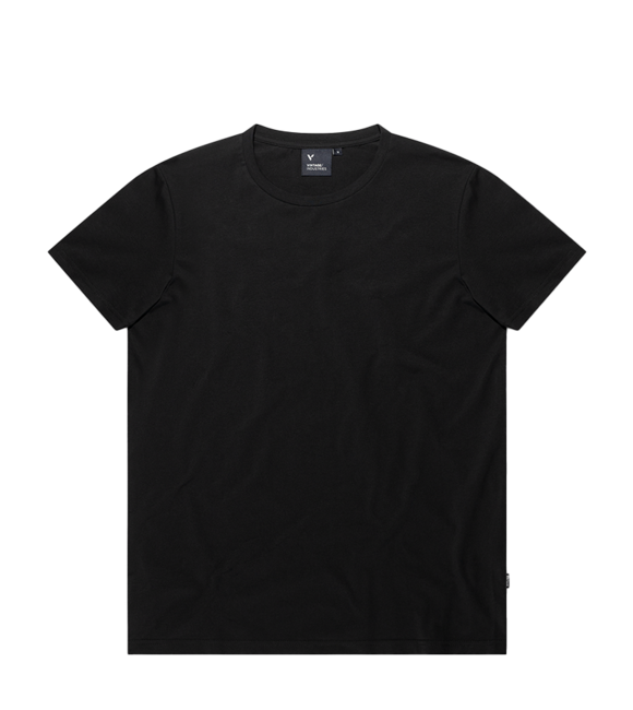 Vintage Industries T-shirt Fraser, schwarz
