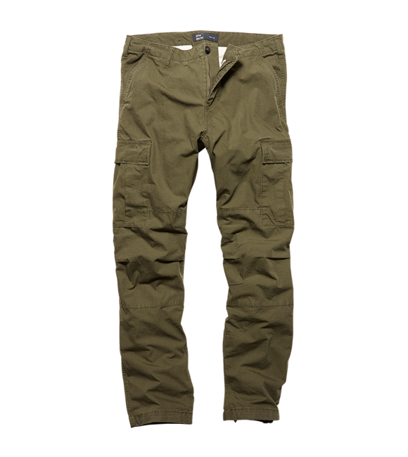 Vintage Industries Tyrone BDU-Hose, dunkeloliv