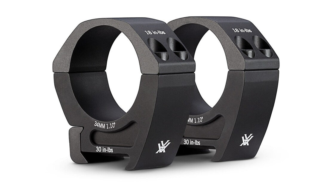 VorTex Optics Pro Series 34mm rings high - 1.45