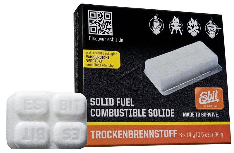 Esbit taschenkocher mit Trockenbrennstoff 6 Stück x 14 g