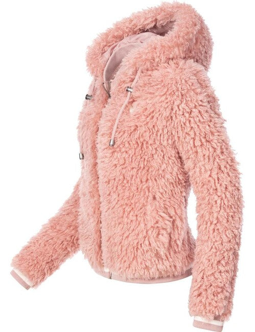 Marikoo PUDERZUCKERWOLKCHEN damen-Winterjacke, rose