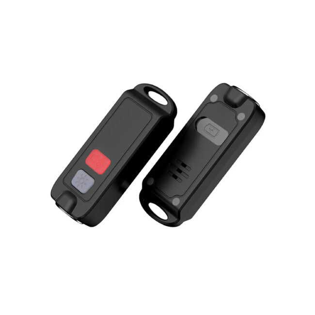 W&G SHIELD SOS Personenalarm mit LED-Licht und Auslösetaste, schwarz