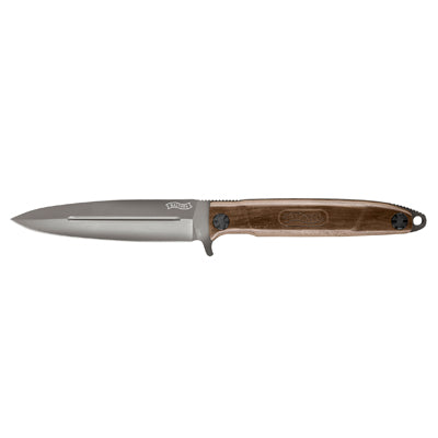 Walther BWK 3 Messer Blau Holz Speerspitze Walnuss