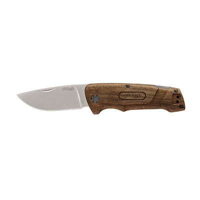 Walther BWK 2 Messer blau Holz Walnuss