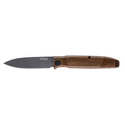 Walther BWK 5 Messer blau Holz Walnuss