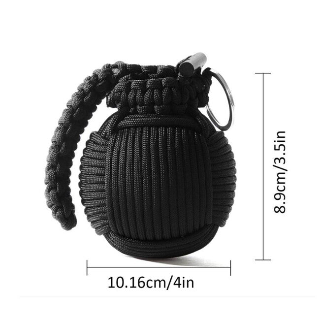 WARAGOD Menel Σετ Επιβίωσης Paracord, camo coyot