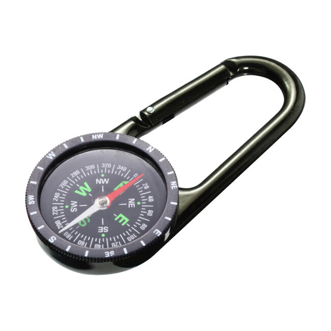 WARAGOD WildGuide Karabiner mit Kompass