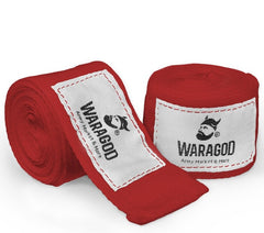 WARAGOD Boxbandagen 2,5m, rot