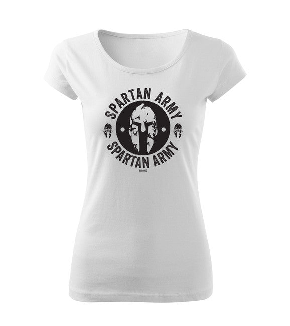 DRAGOWA damen Kurzshirt Archelaos, weiß 150g/m2
